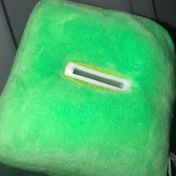 Minecraft Creeper Plush Coin Bank 9" New Pixel Computer Game Miner With Steve - Picture 3 of 3